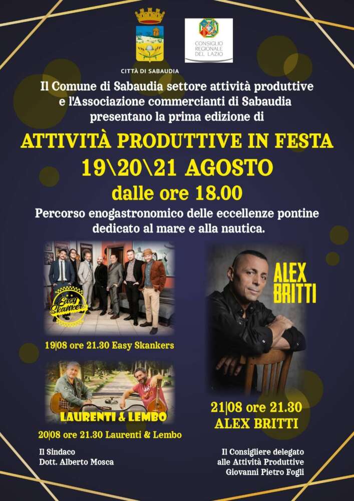 Attività Produttive in Festa