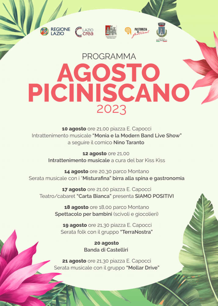 Agosto Piciniscano