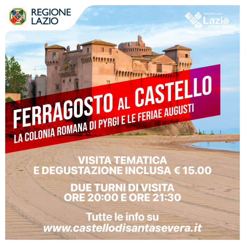 Ferragosto al Castello di Santa Severa