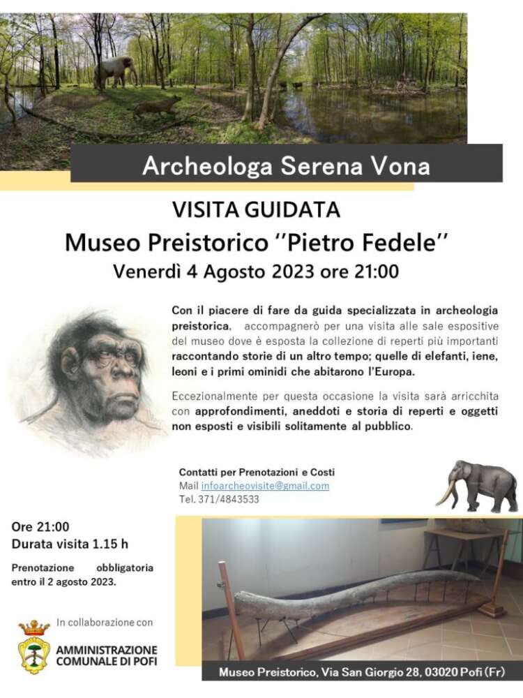 Visita al Museo Preistorico “Pietro Fedele”