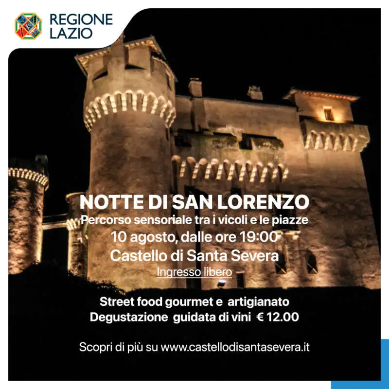 Notte di San Lorenzo al Castello di Santa Severa