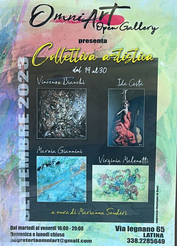 Prima Collettiva Artistica all’OmniArt Open Gallery