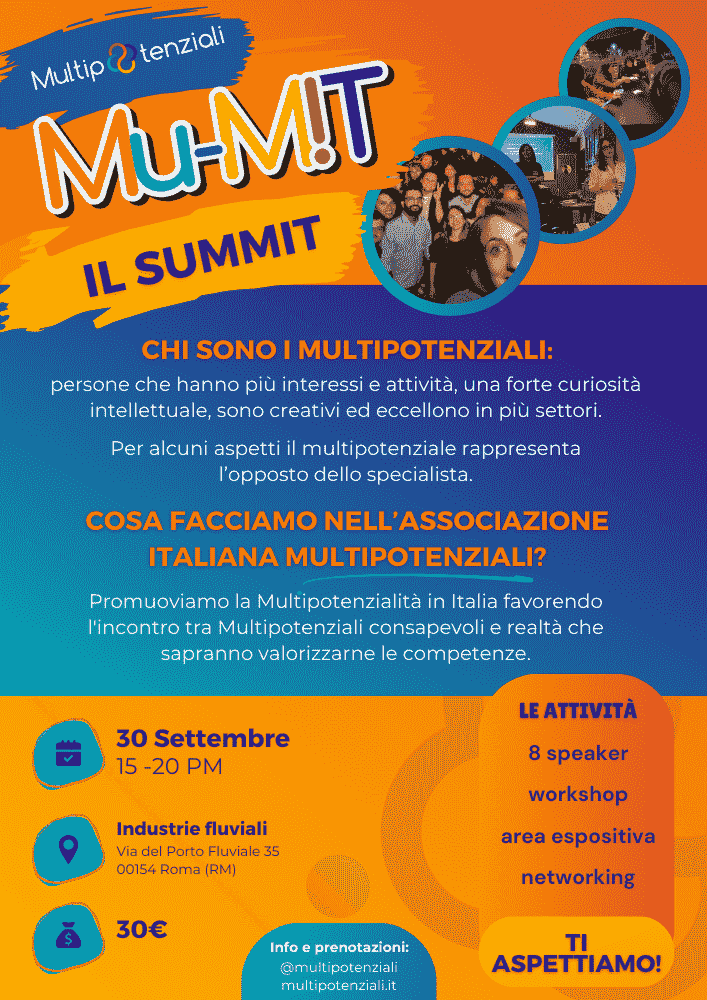 Mu-M!T - Il Summit della Multipotenzialità