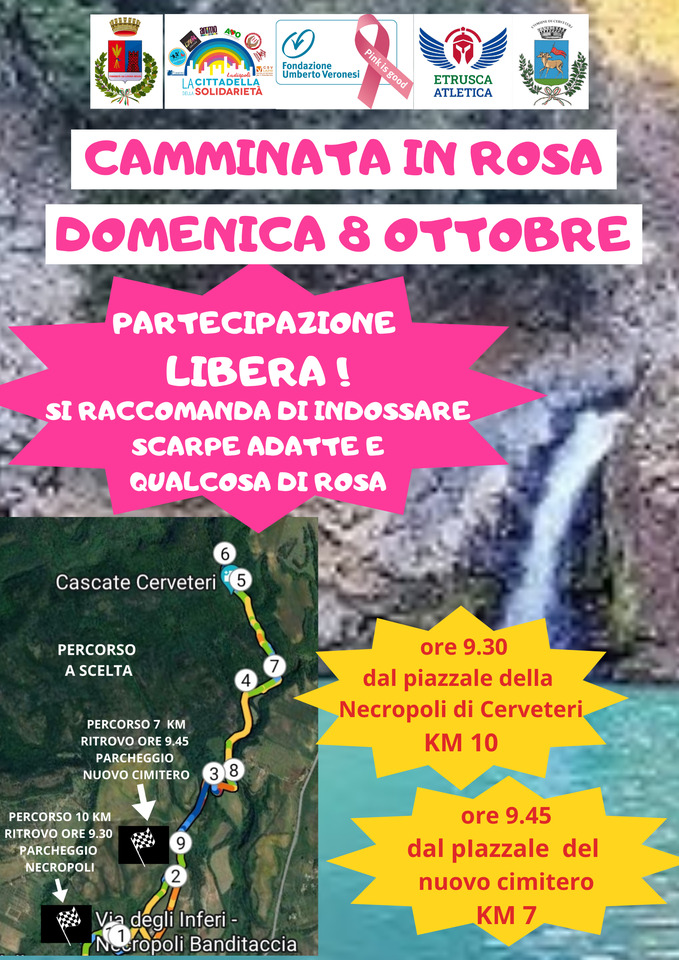 Camminata in Rosa