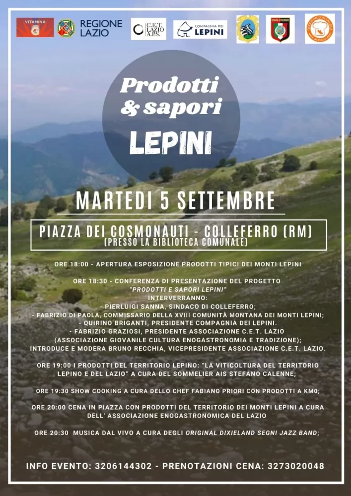 Prodotti e sapori dei Monti Lepini