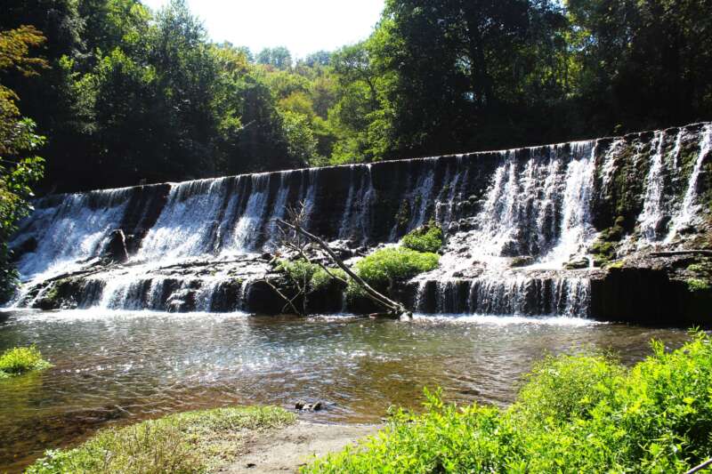 Le cascate lungo il fiume Treja