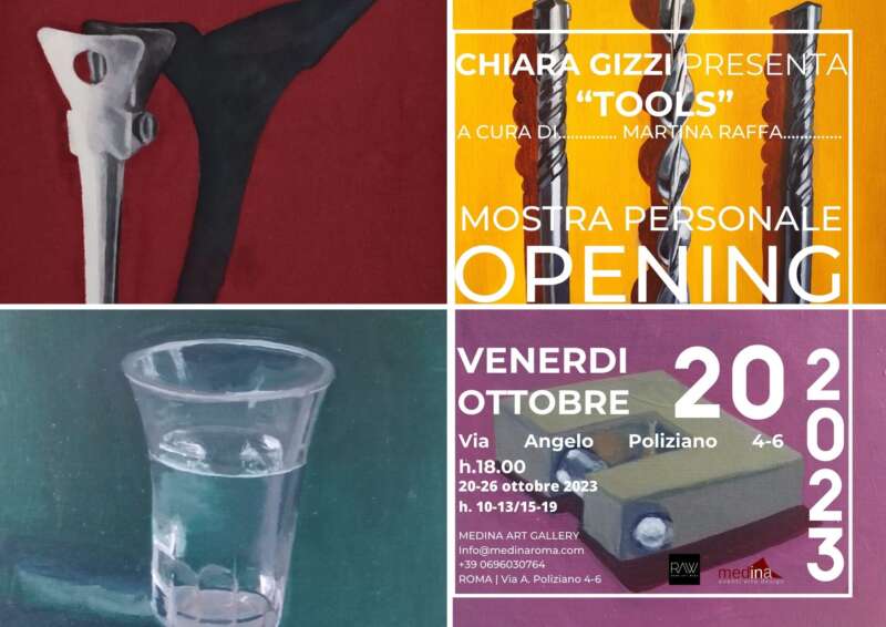 "Tools", mostra personale di Chiara Gizzi