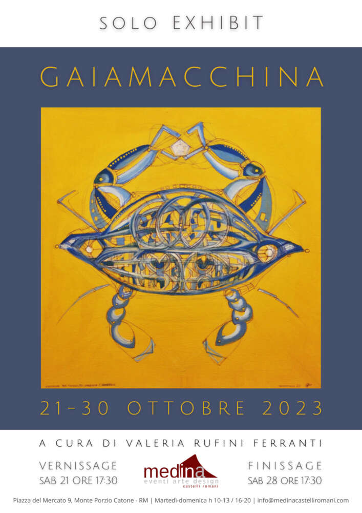 Mostra personale di GAIMACCHINA