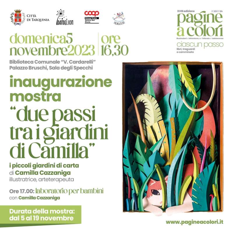 Due passi tra i giardini di Camilla