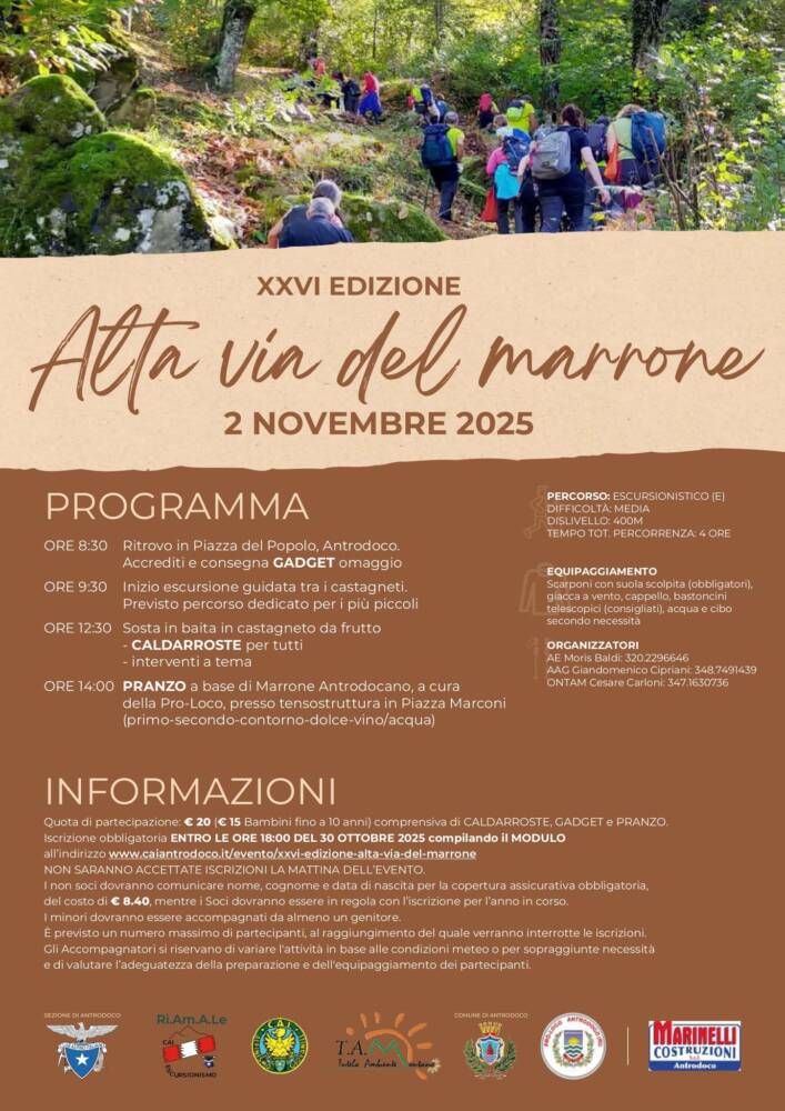 Alta via del Marrone