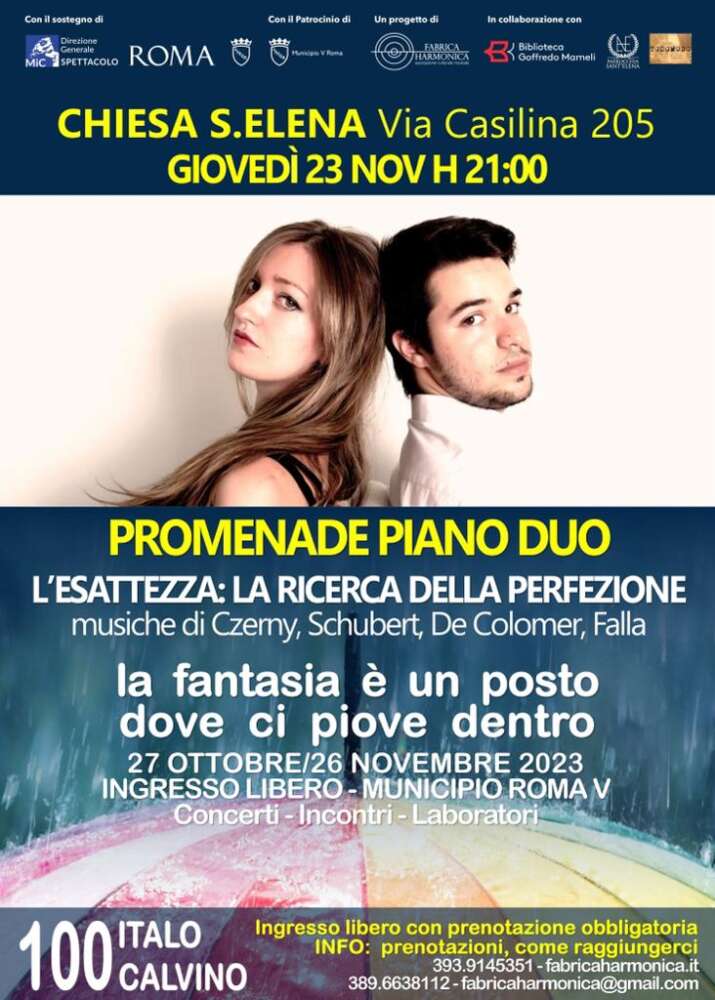 L'Esattezza: la ricerca della perfezione. Promenade Piano Duo in concerto