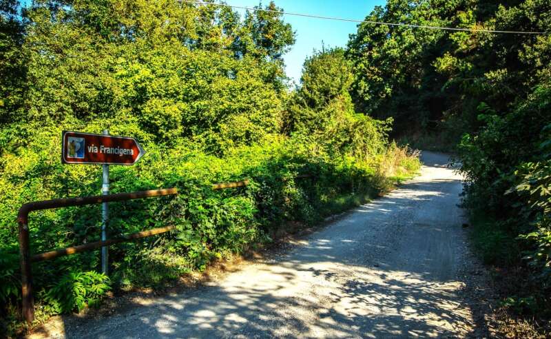 La via Francigena da Formello a La Storta