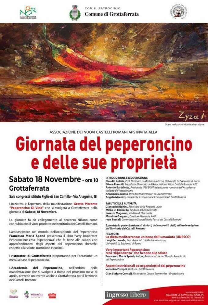 Giornata del Peperoncino e delle sue proprietà