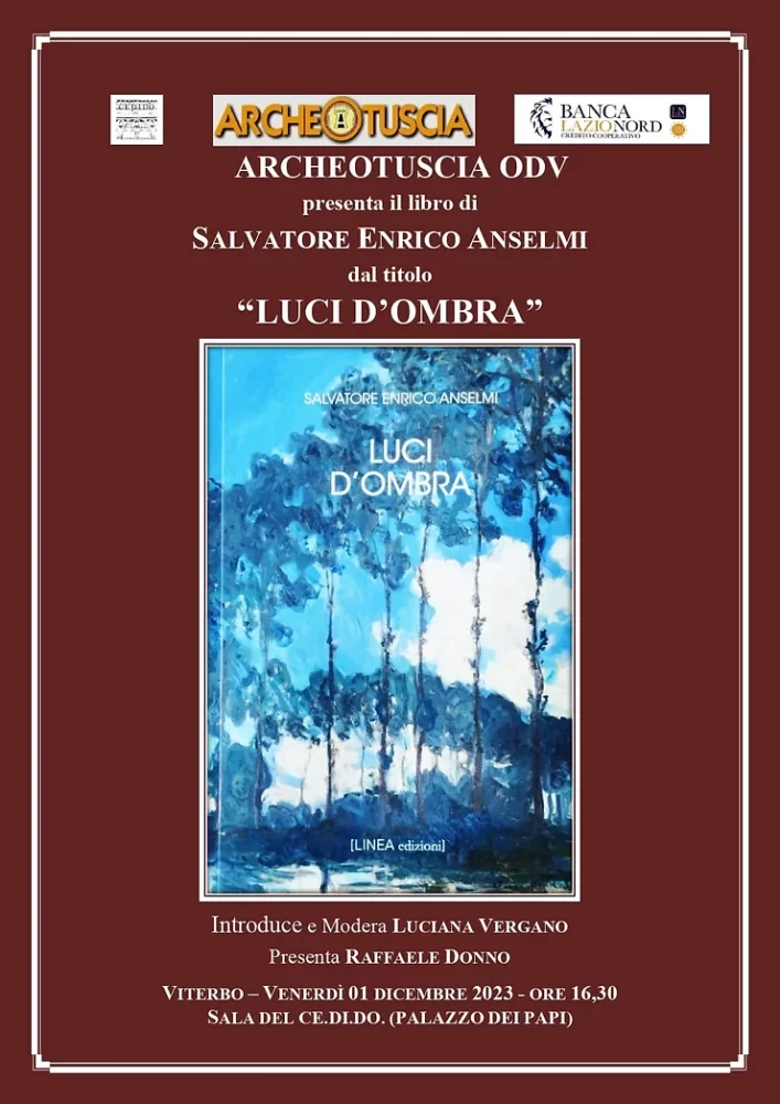 Presentazione del libro "Luci d'ombra" di Salvatore Enrico Anselmi