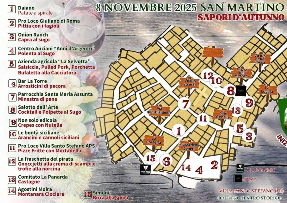 San Martino - Sapori d'autunno