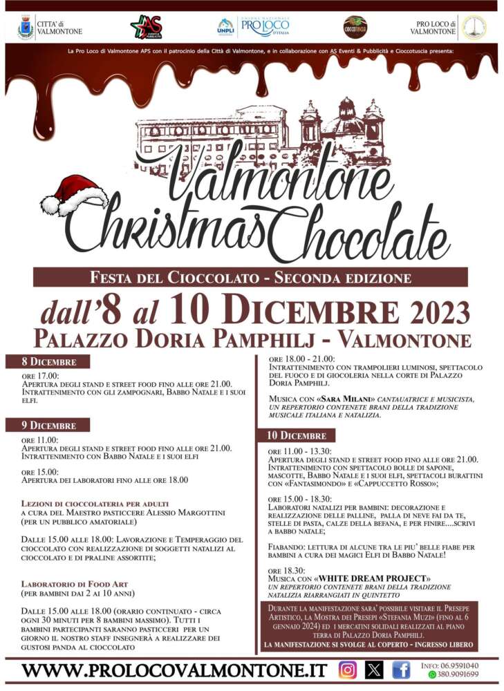 Valmontone Christmas Chocolate - Seconda Edizione