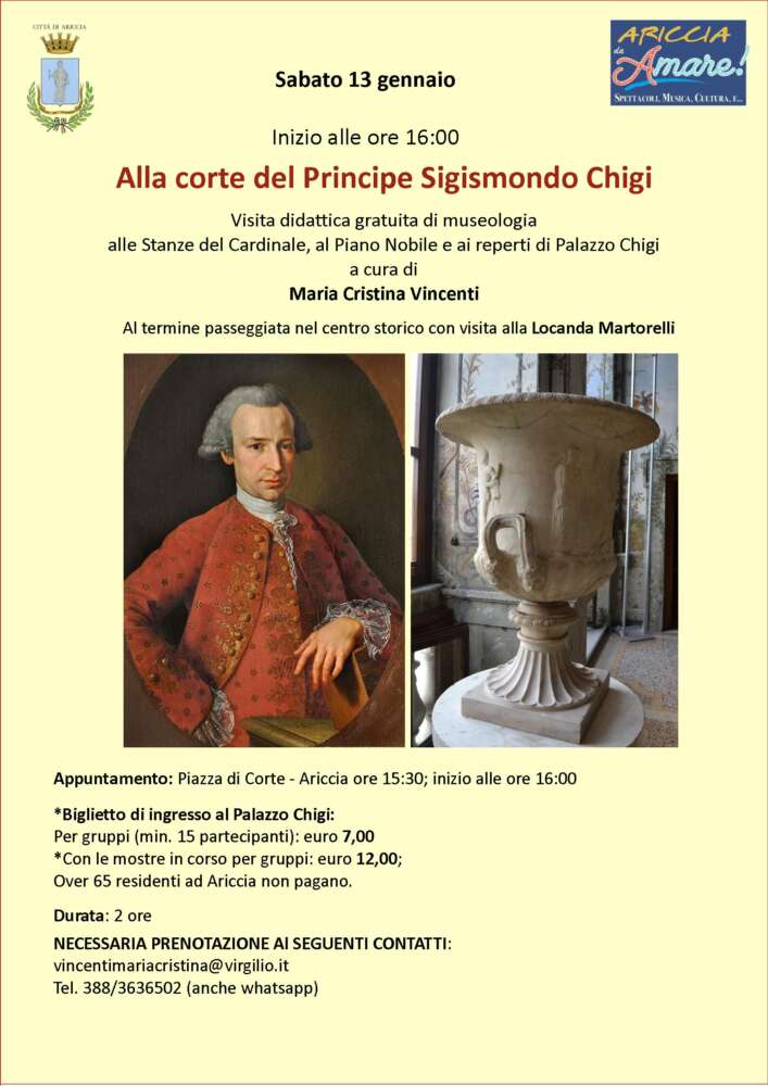 Alla corte del Principe Sigismondo Chigi