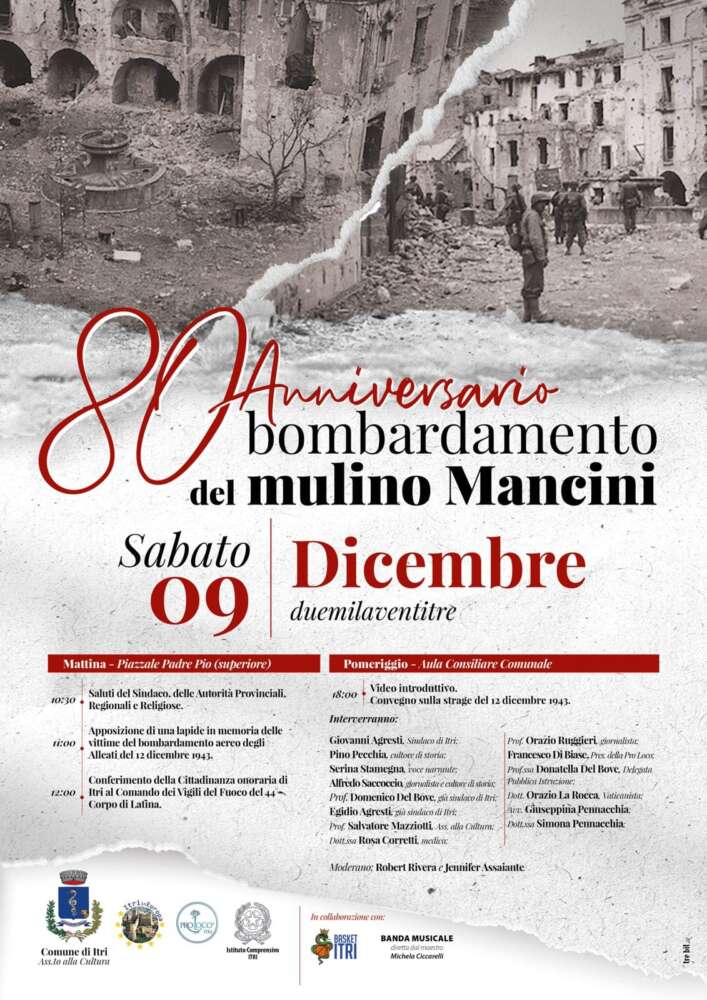 Commemorazione de la strage del “Mulino Mancini”