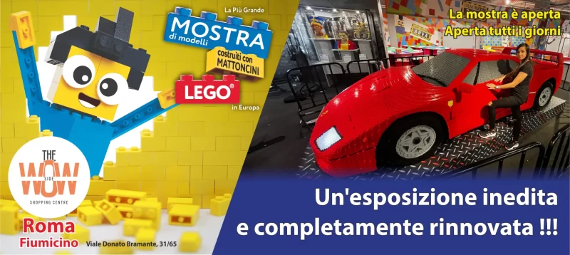 Mostra di Modelli Costruiti con Mattoncini LEGO®