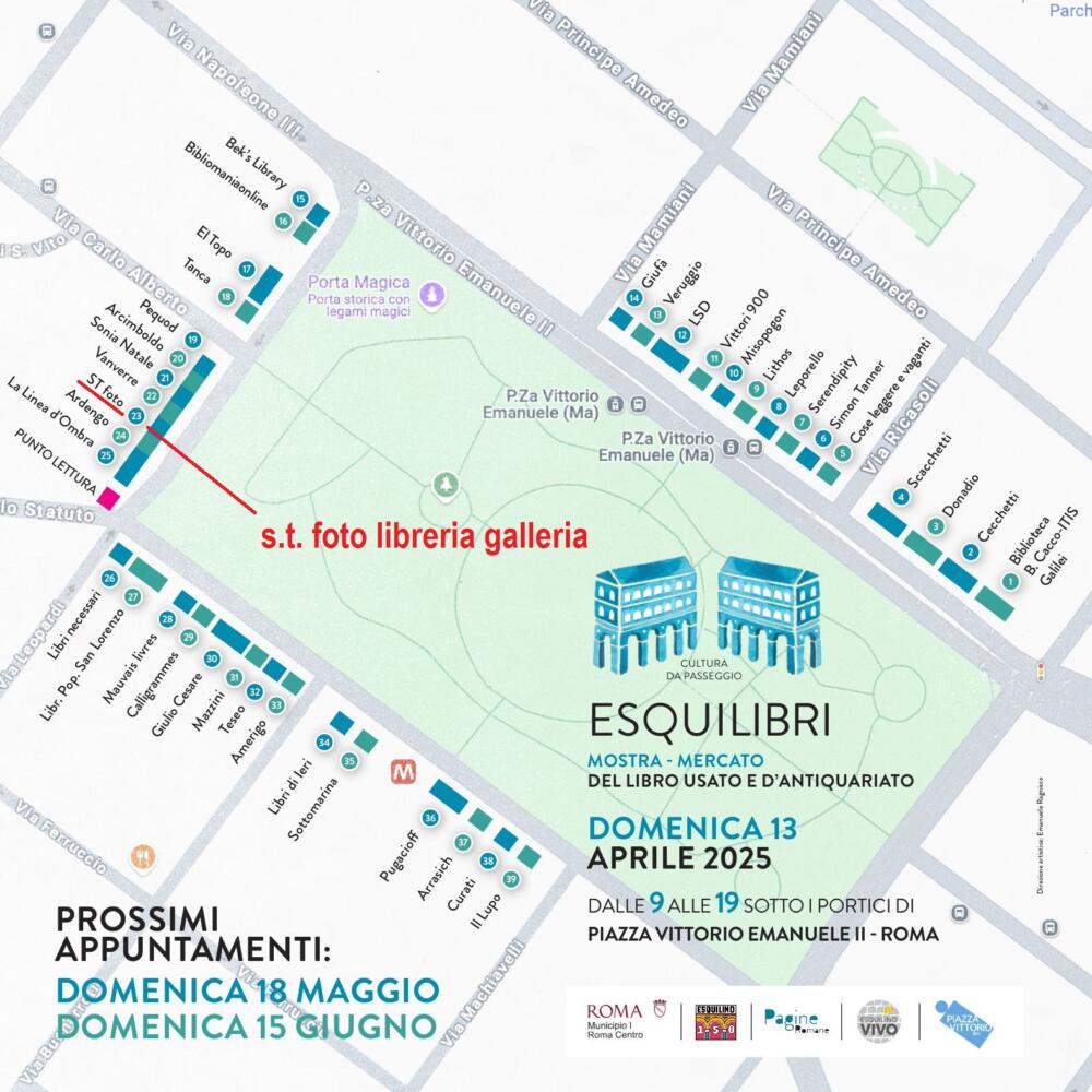 Esquilibri, la mostra-mercato di libri usati e rari