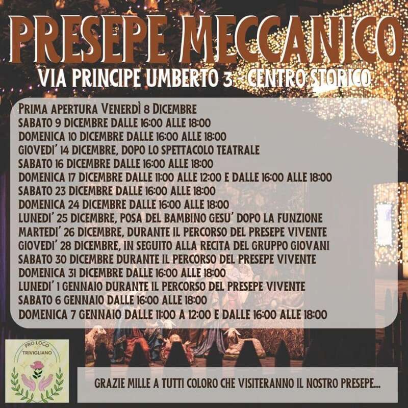 Presepe Meccanico