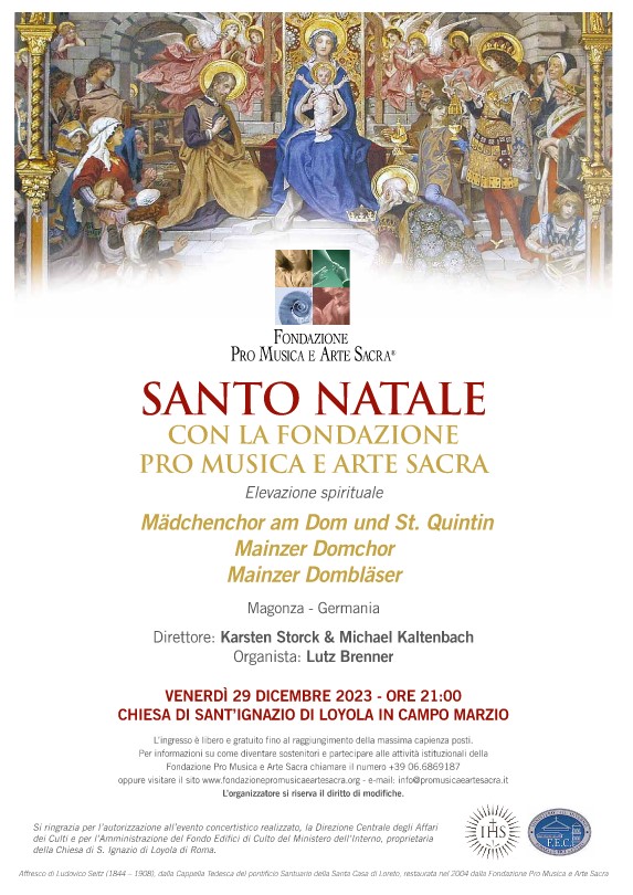 Concerto alla Chiesa di Sant'Ignazio di Loyola in Campo Marzio