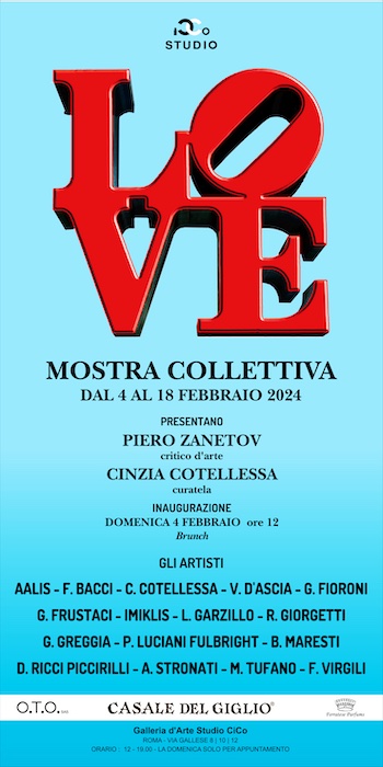 LOVE mostra d'arte contemporanea