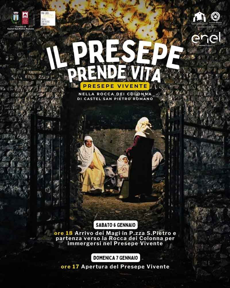 Presepe Vivente a Castel San Pietro Romano