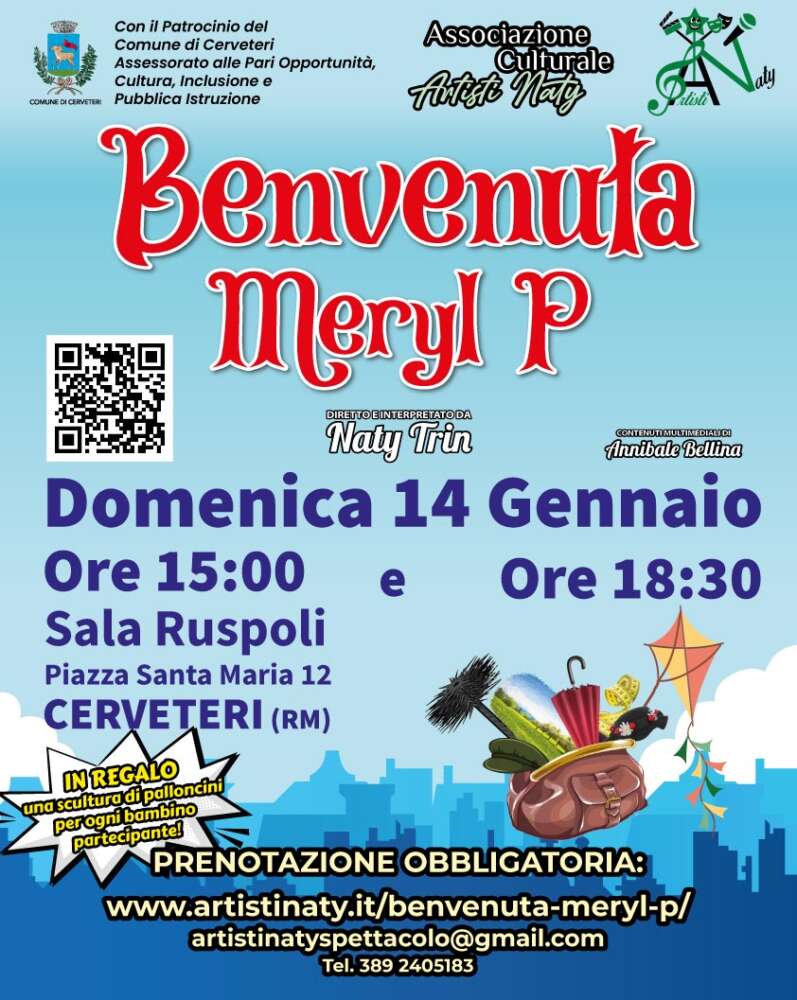 Benvenuta Meryl P - Spettacolo teatrale