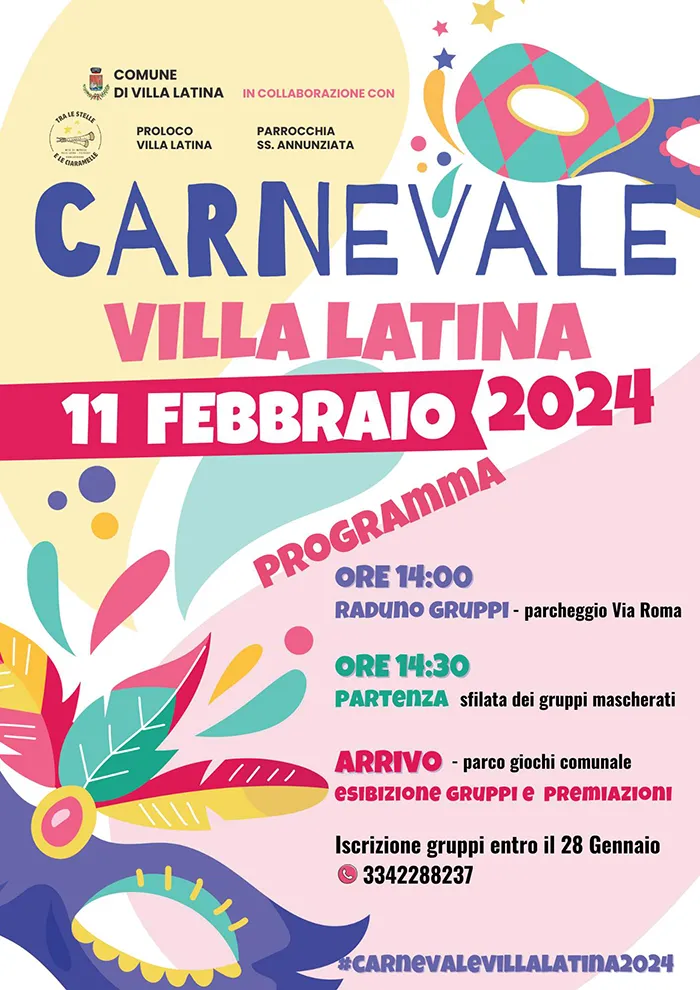 Carnevale a Villa Latina