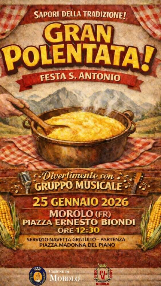 Tradizionale Polentata di Sant'Antonio