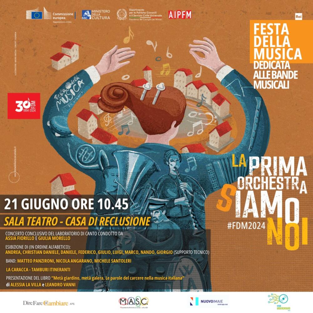 Festa della Musica a Rebibbia Reclusione