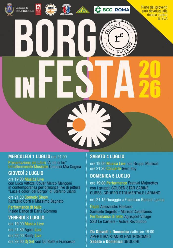 Musica e Spettacolo nel Lazio Borgo In Festa