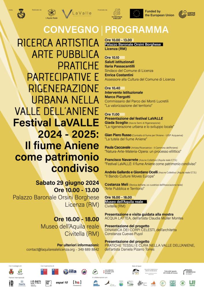 Convegno e Presentazione del Festival LaVALLE 2024-2025