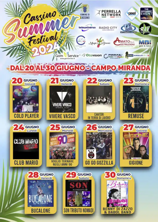 Cassino Summer Festival