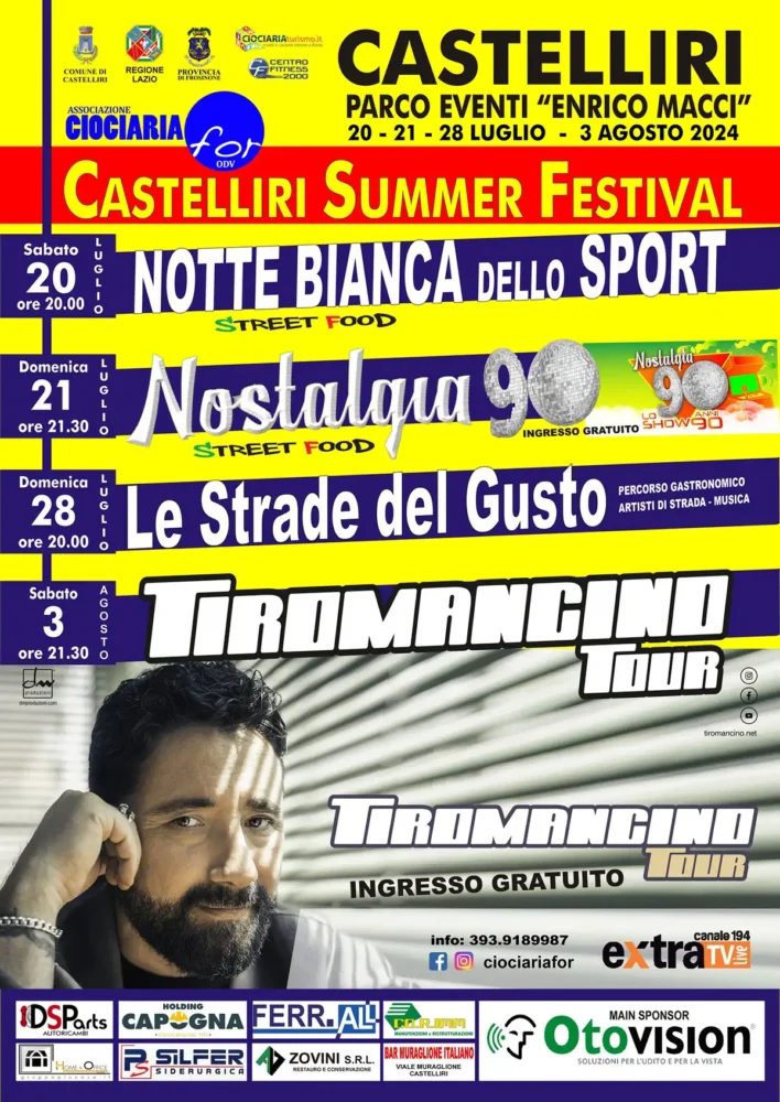 Tiromancino Tour