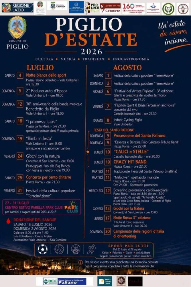 Estate a Piglio