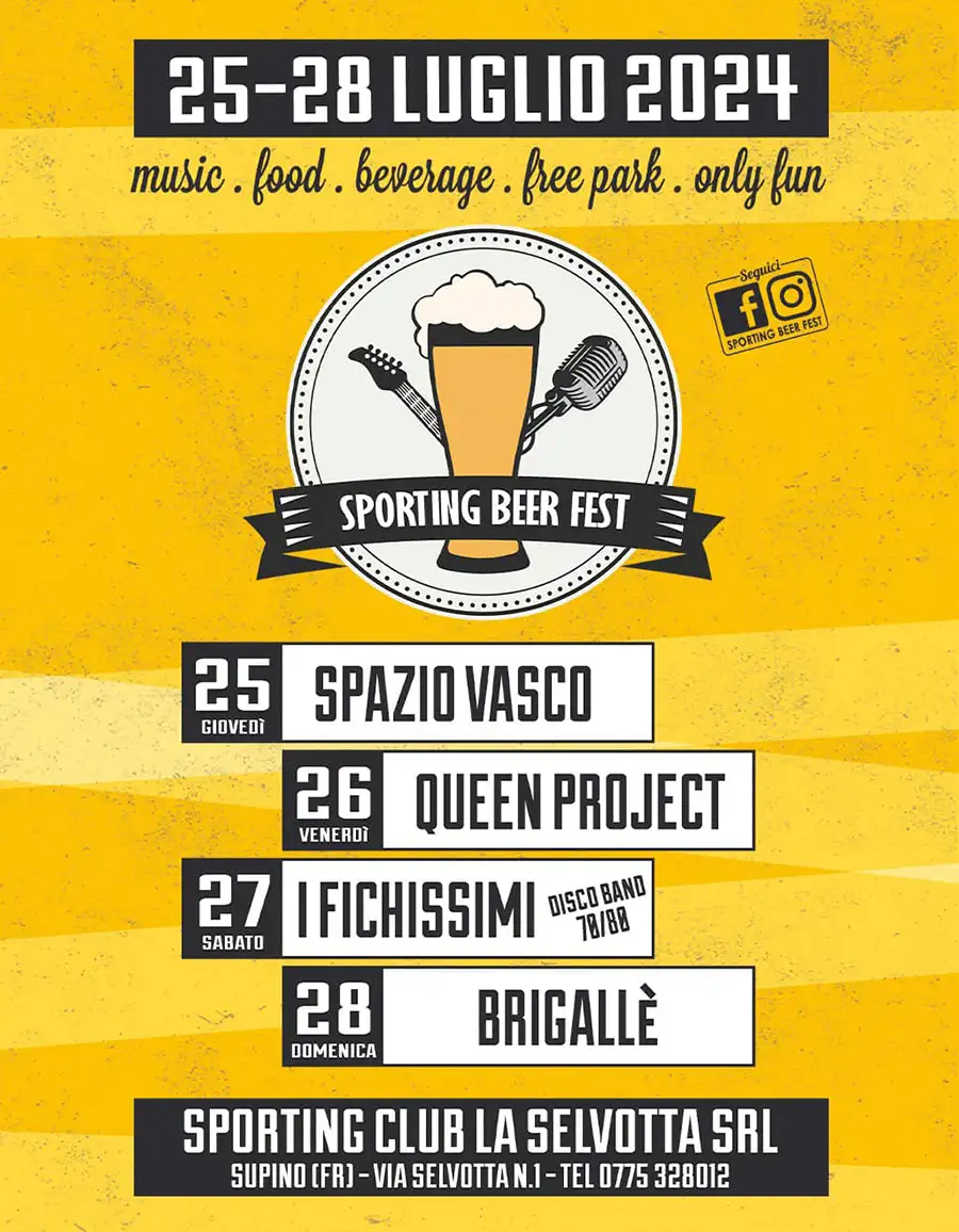 Sporting Beer Fest