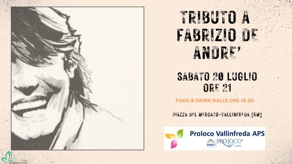 Tributo Concerto  a Fabrizio De André