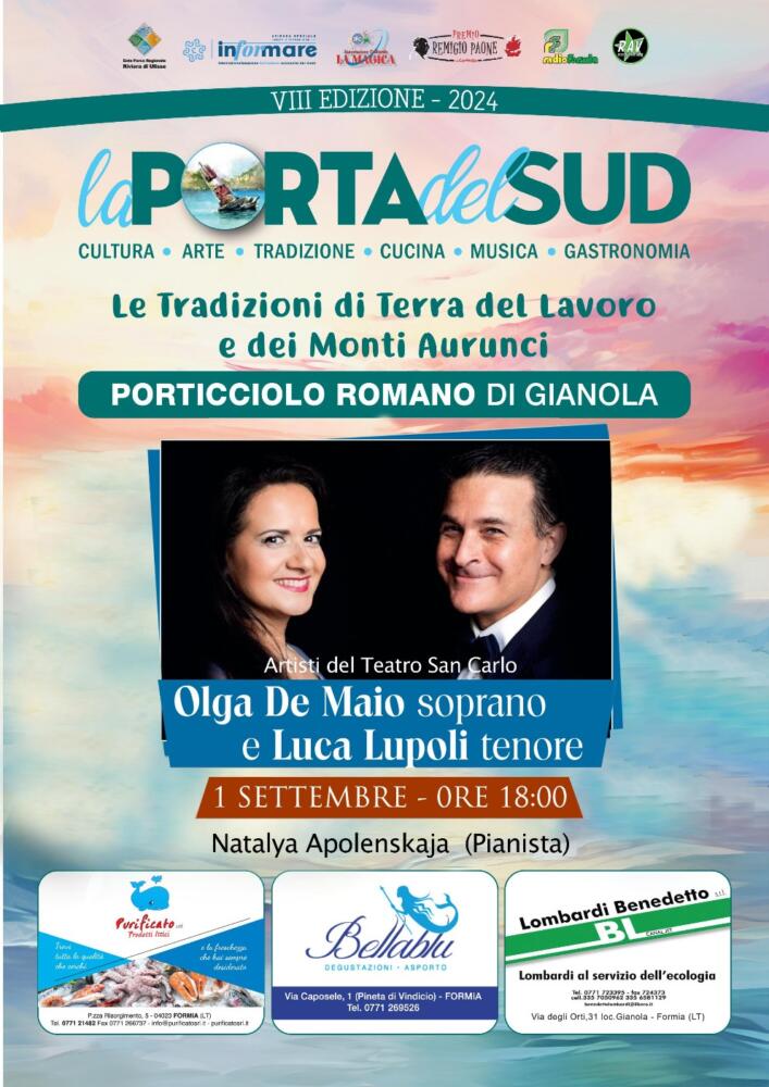 Concerto al tramonto con Olga De Maio soprano e Luca Lupoli tenore