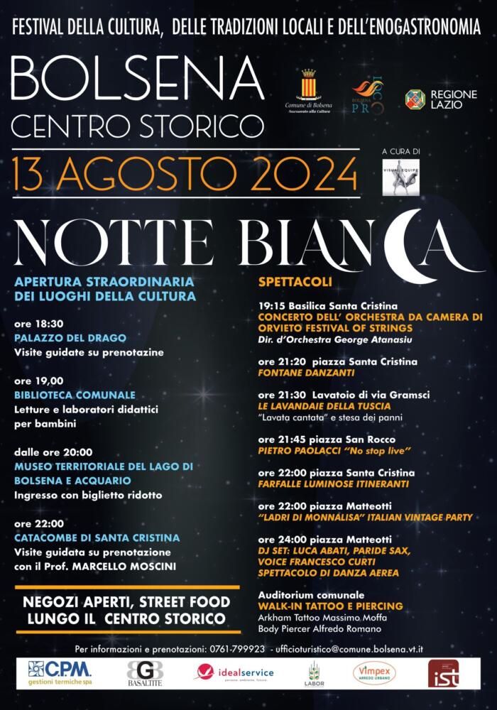 Notte bianca a Bolsena