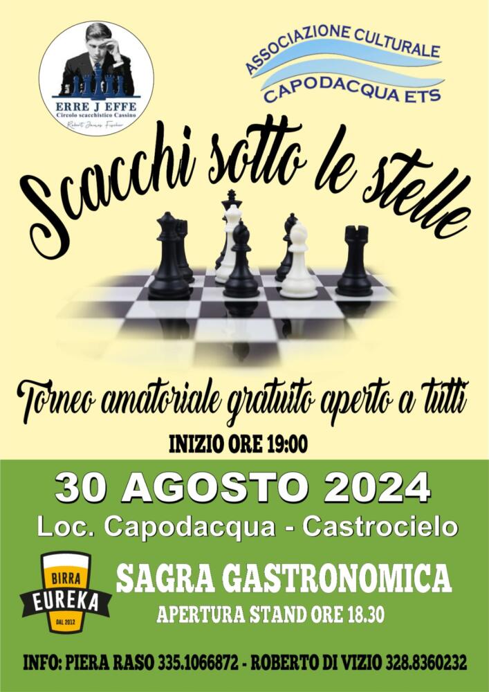 Scacchi sotto le Stelle