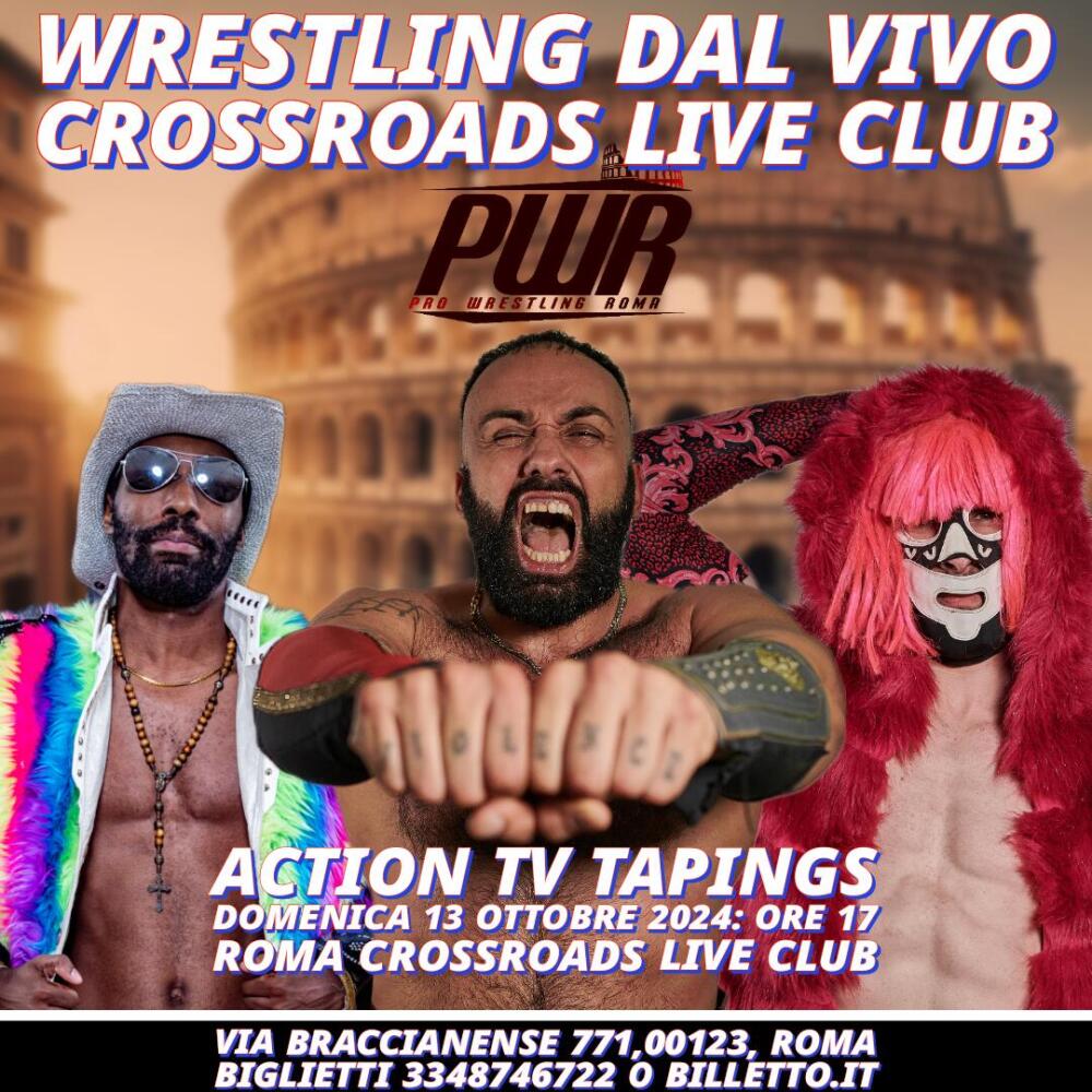 Pro Wrestling Roma Action Tv Tapings