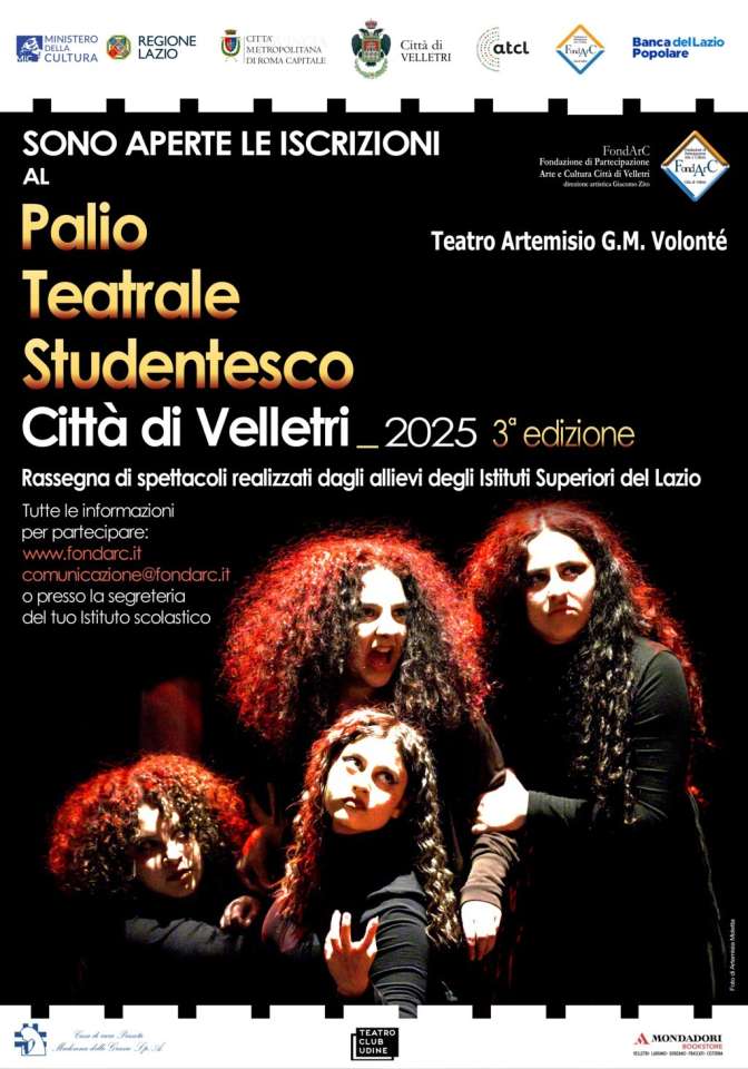 Palio Teatrale Studentesco Città di Velletri 2025