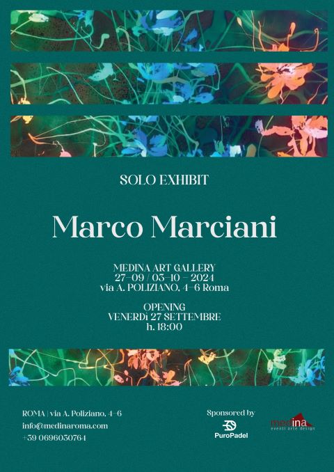 Solo Exhibit Marco Marciani