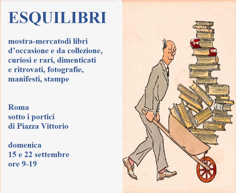 Esquilibri - mostramercato di libri d'occasione e da collezione, stampe e fotografie