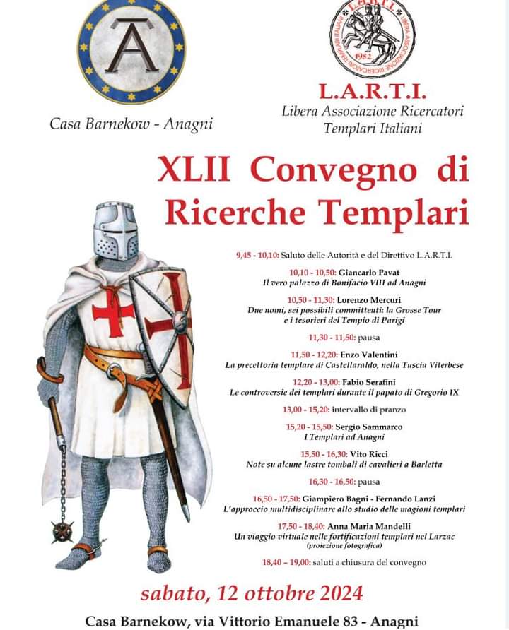 XLII Convegno di Ricerche Templari