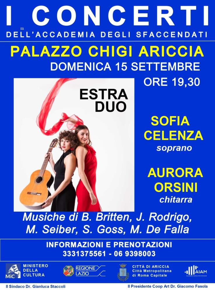 I Concerti dell’Accademia degli Sfaccendatii Ariccia