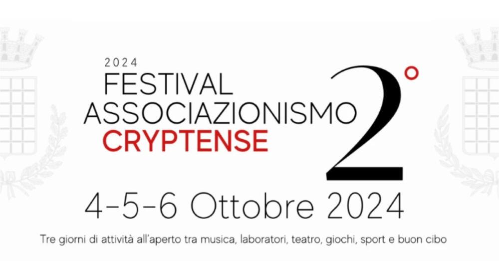 Festival dell’Associazionismo Cryptense