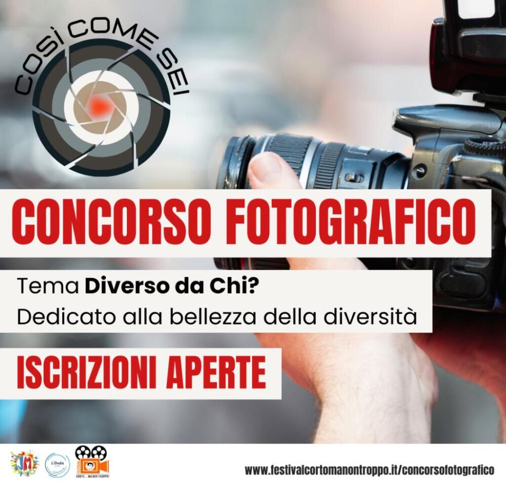 Concorso Fotografico "Così come Sei"